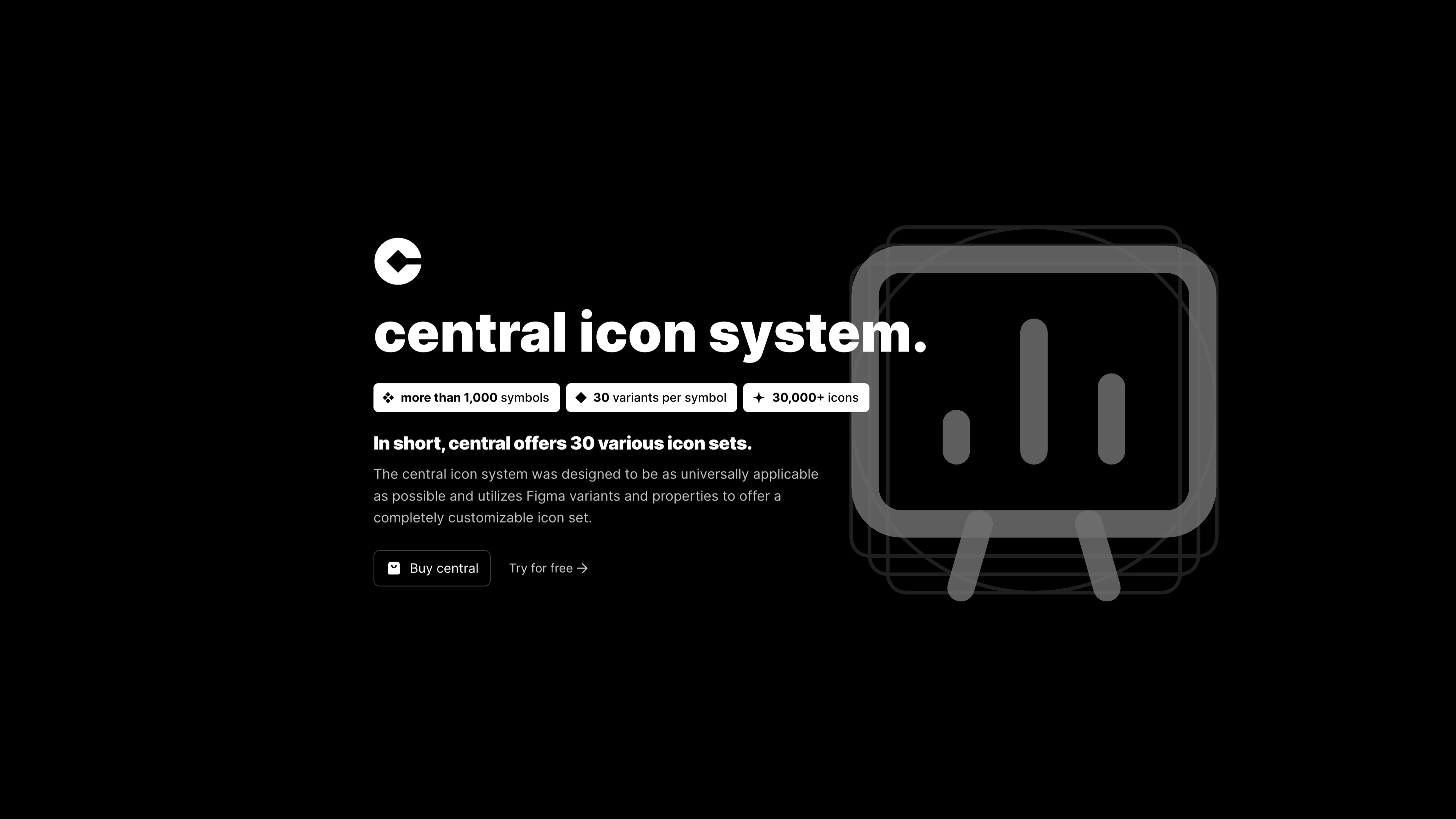 central icon system