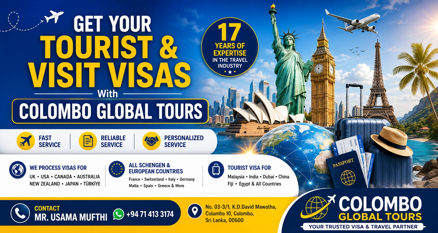 Your Journey Starts Here – Tourist & Visit Visa Services