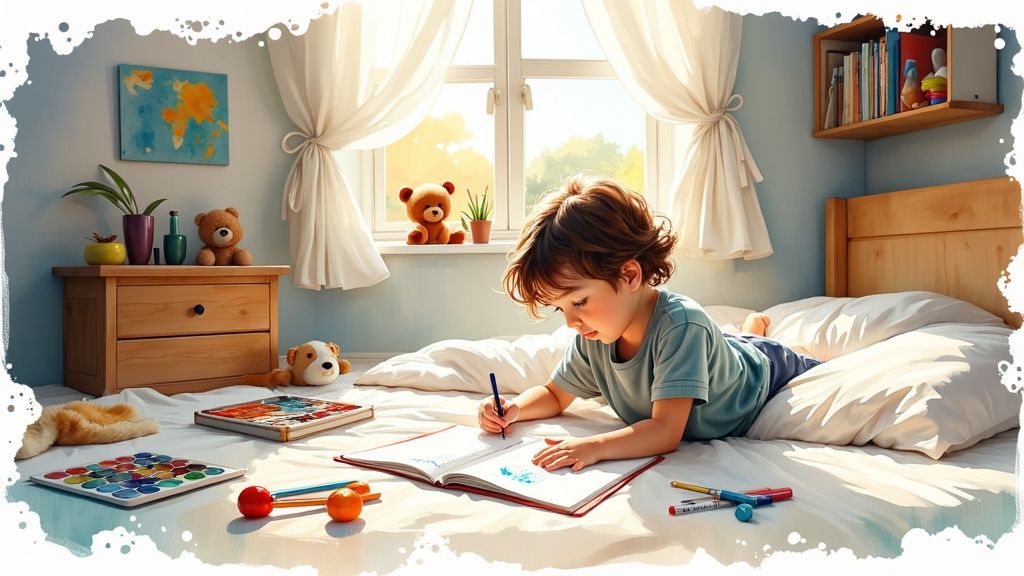 AI Generated Coloring Page