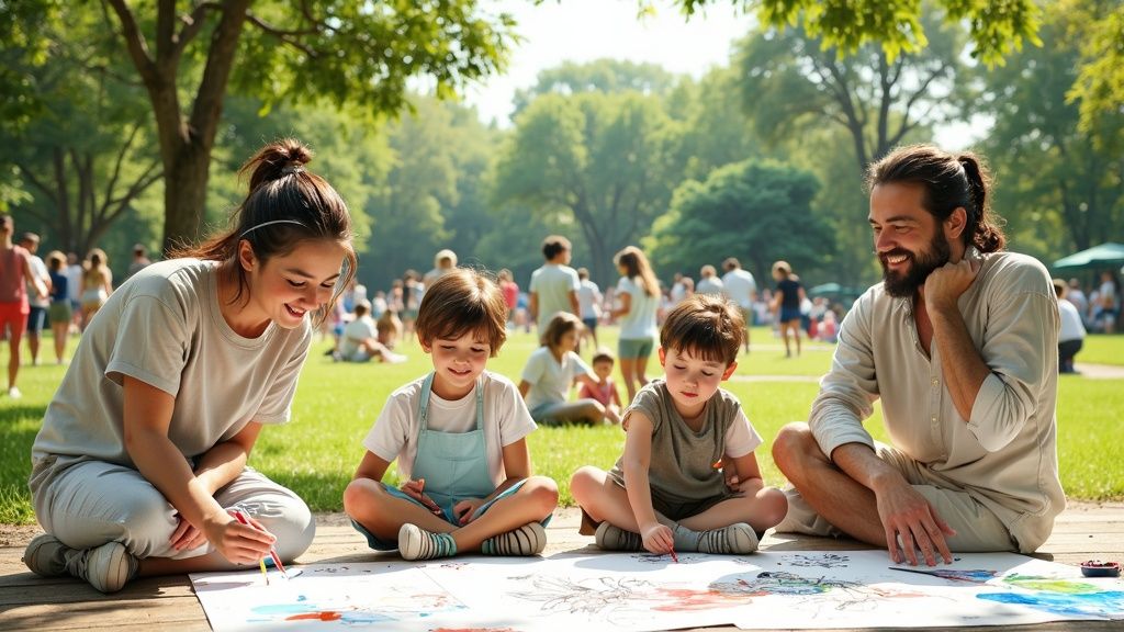 AI Generated Coloring Page for Kids