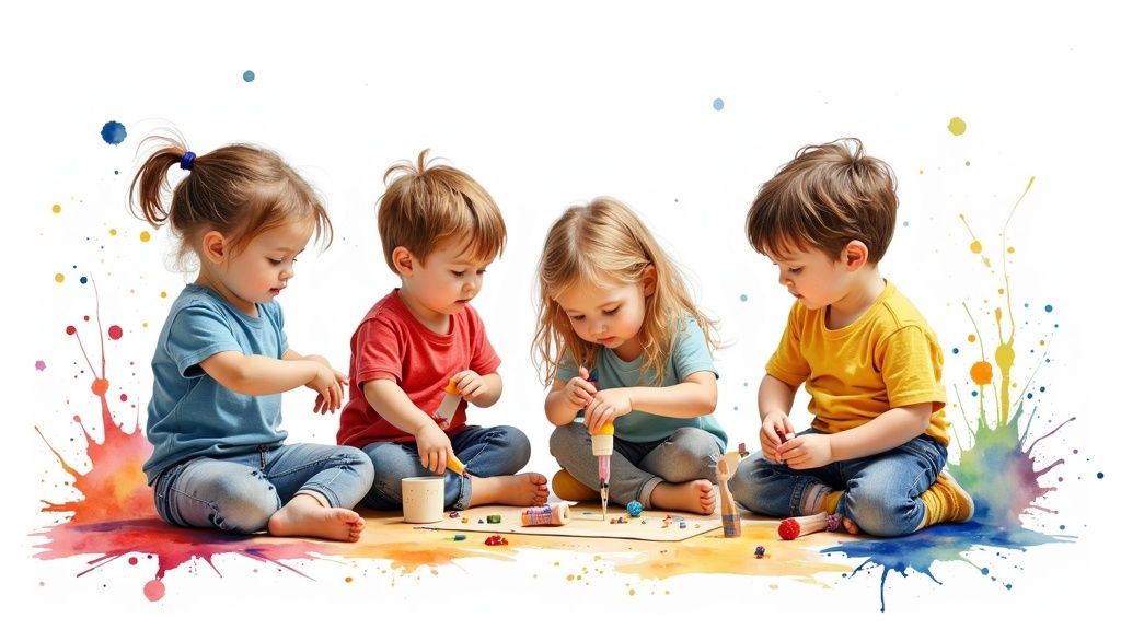 Process-Based Art for Preschoolers