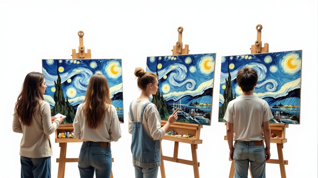 Art History Through Recreation