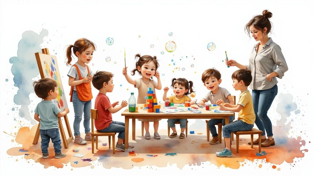 15 Creative Activities for Preschoolers: A Research-Based Guide to Learning Through Play