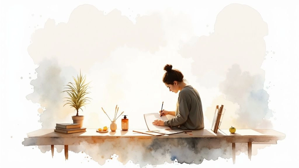 Mindfulness Drawing Exercises: Cultivate Calm