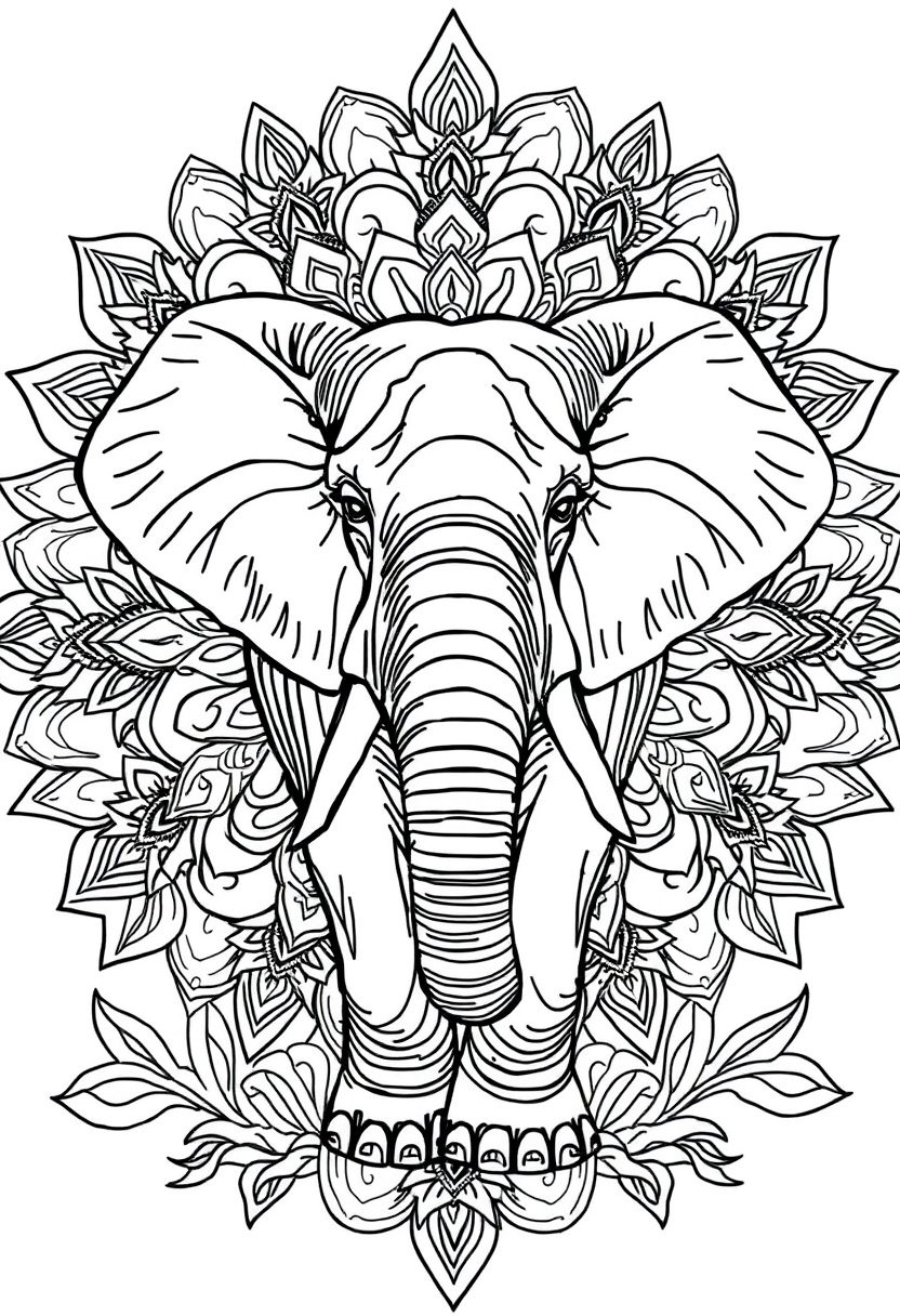 Sample page 2 from Animal Mandalas