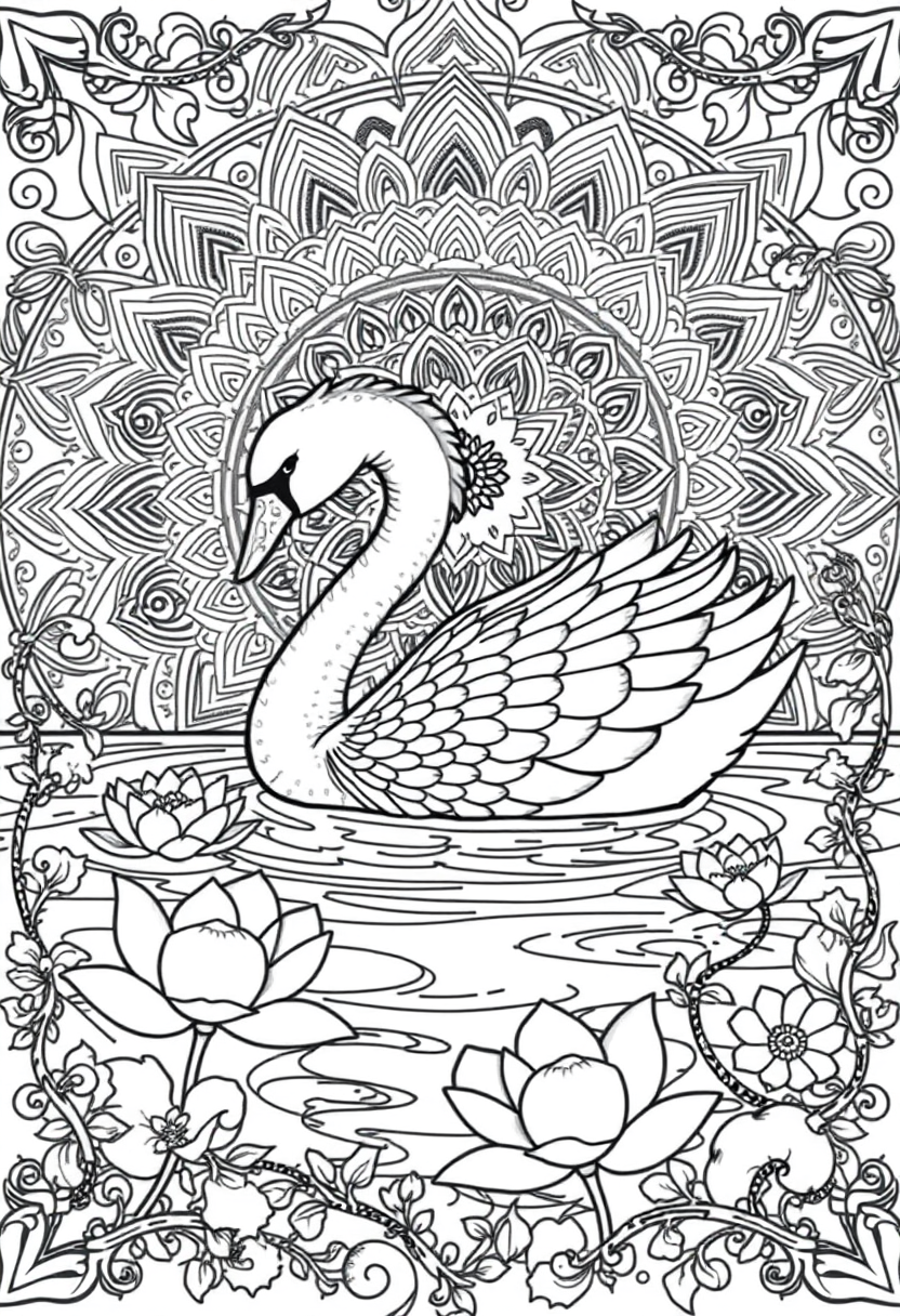 Sample page 3 from Animal Mandalas