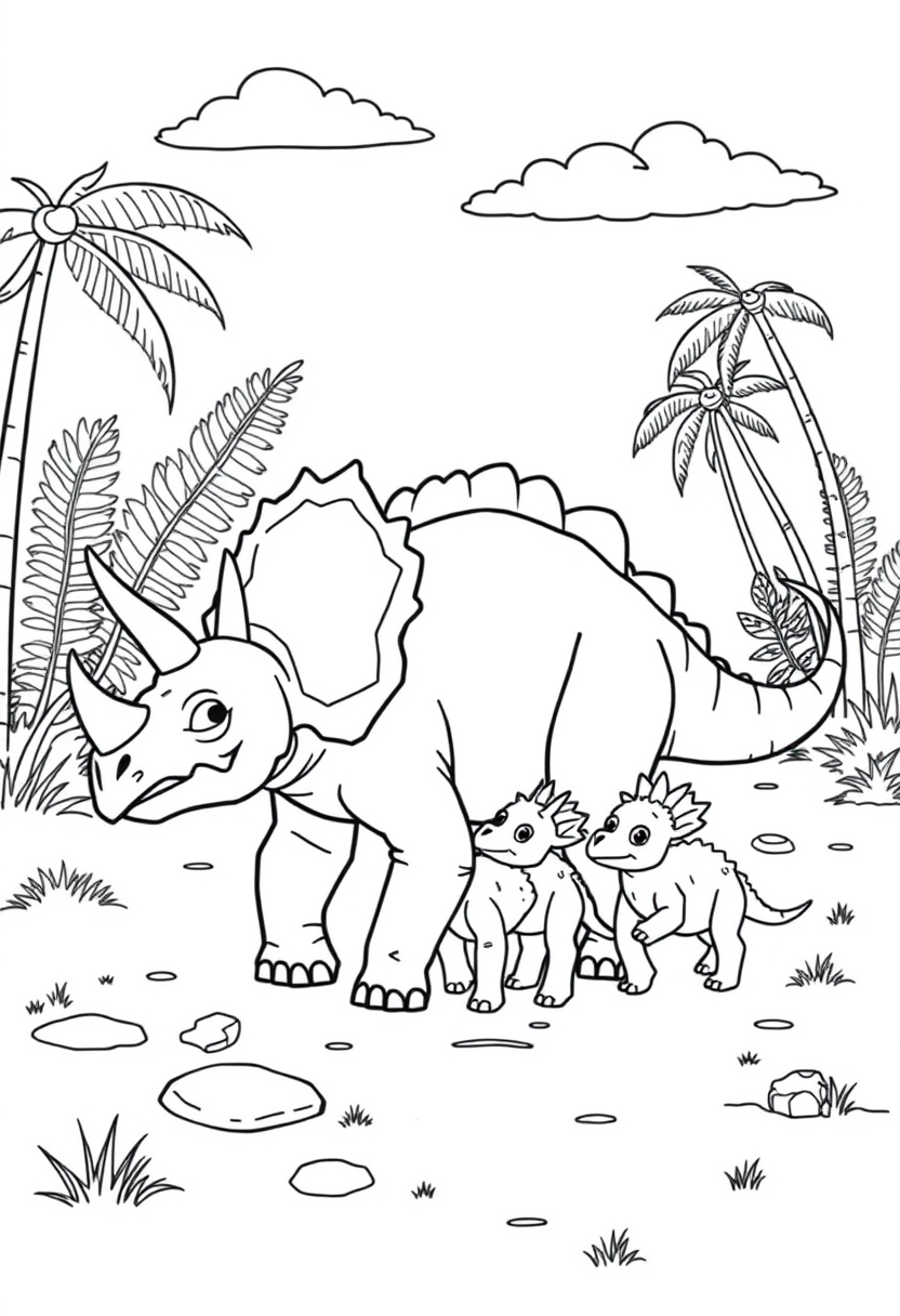 Sample page 3 from Dinosaurs