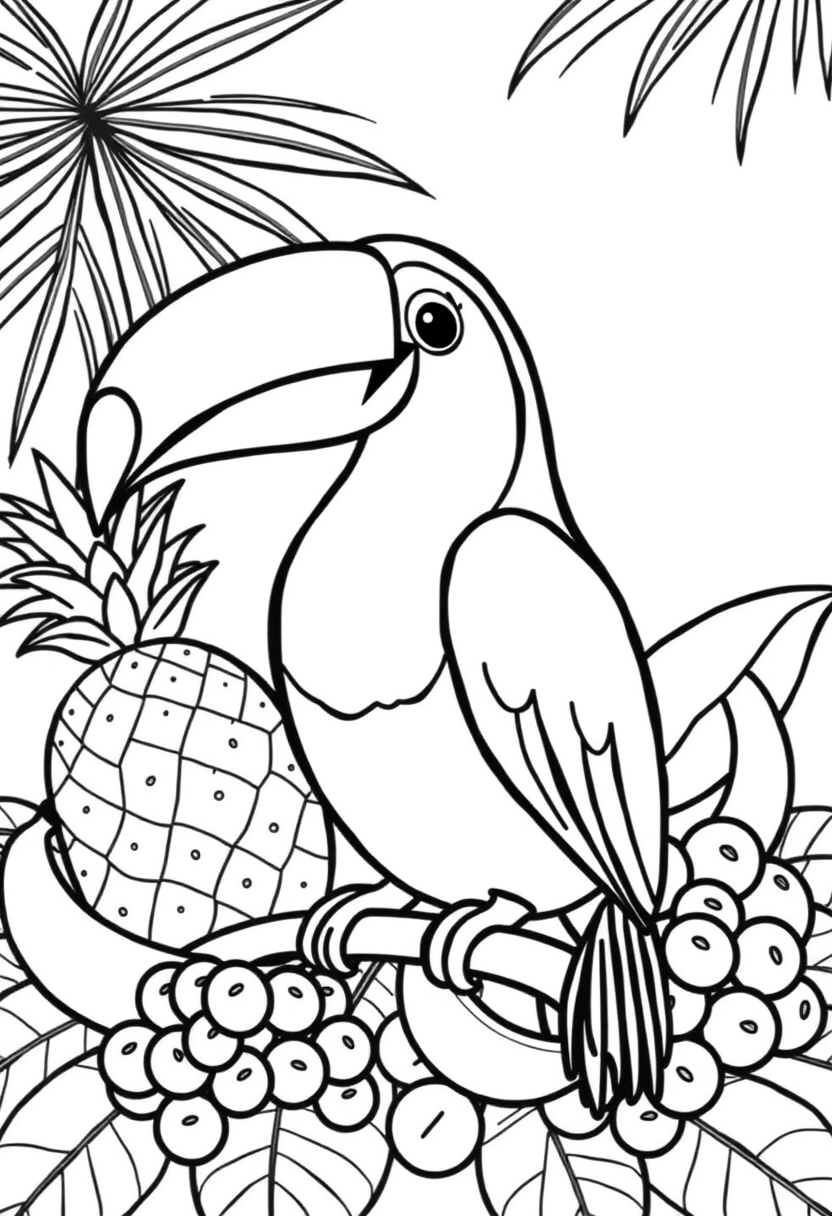 Sample page 3 from Tropical Birds