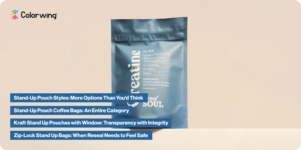 stand up pouches packaging