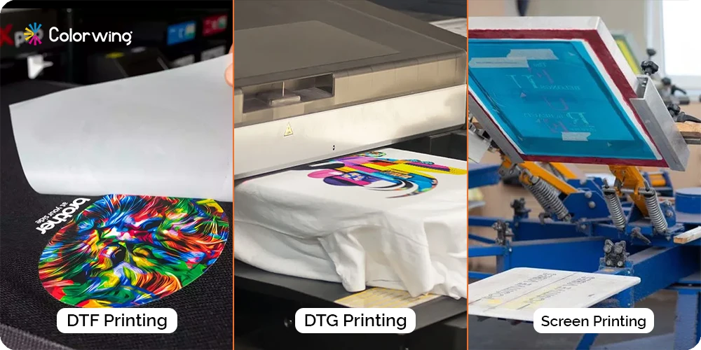 Fabric printing guide Printing material types