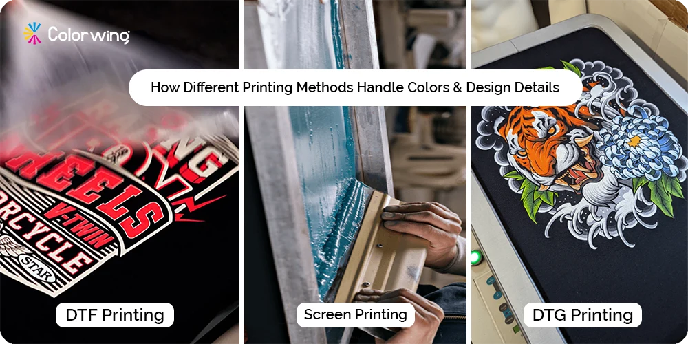 Design detail printing Print color accuracy
