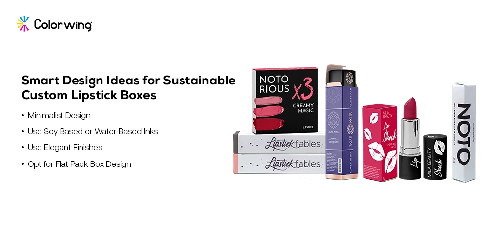 Sustainable lipstick packaging