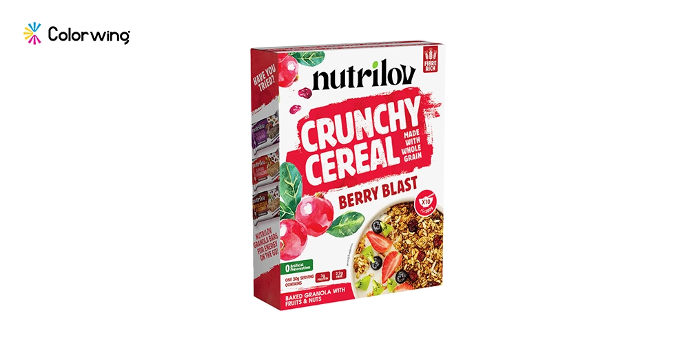Size of cereal boxes