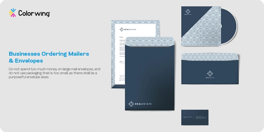 business envelope bulk mailer orders