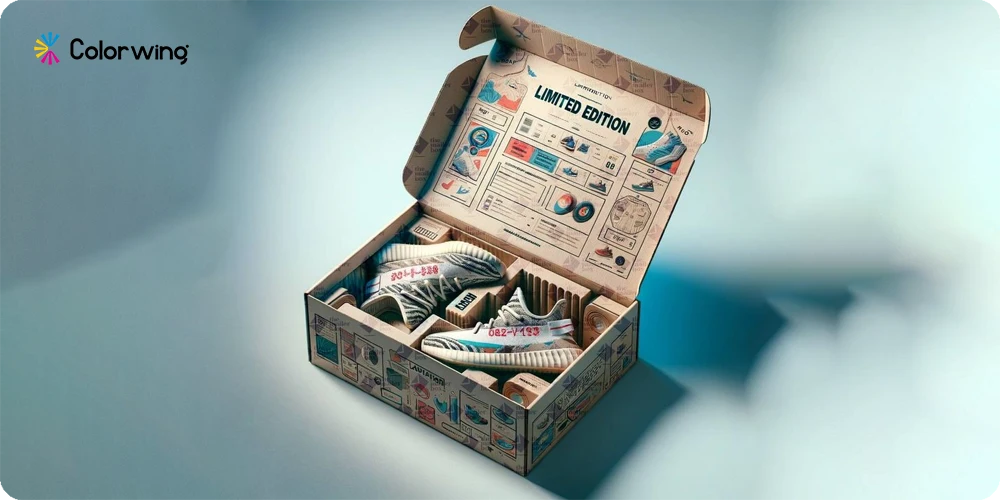branded shoe packaging