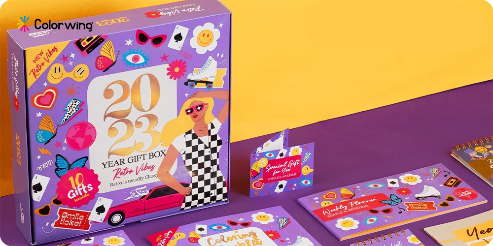 retro packaging design