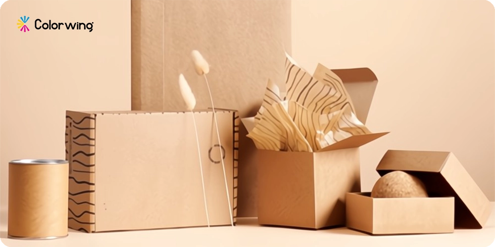 chic green packaging