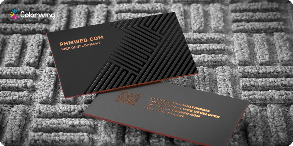 custom foil finish