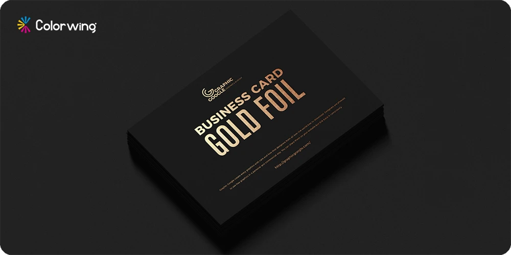 luxury foil cards