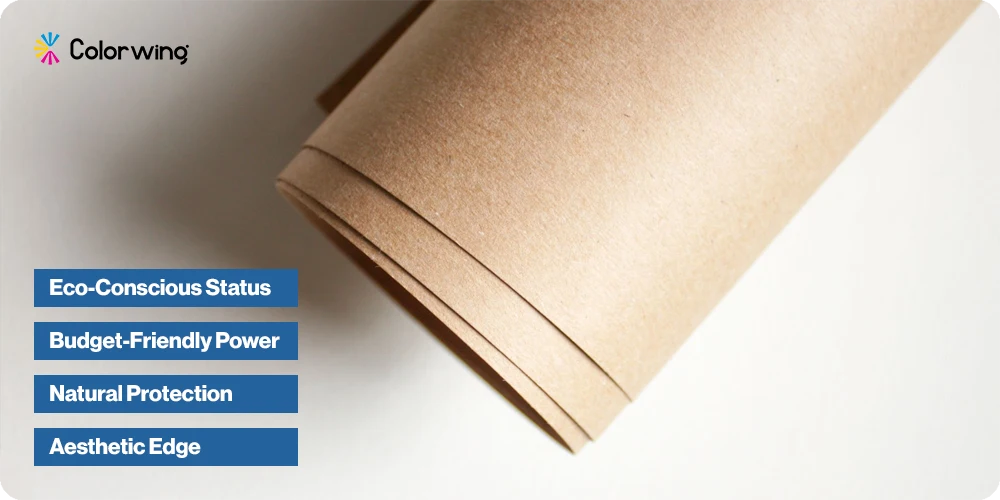 brown kraft paper benefits