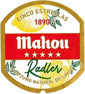 Mahou 5 estrellas Radler barril