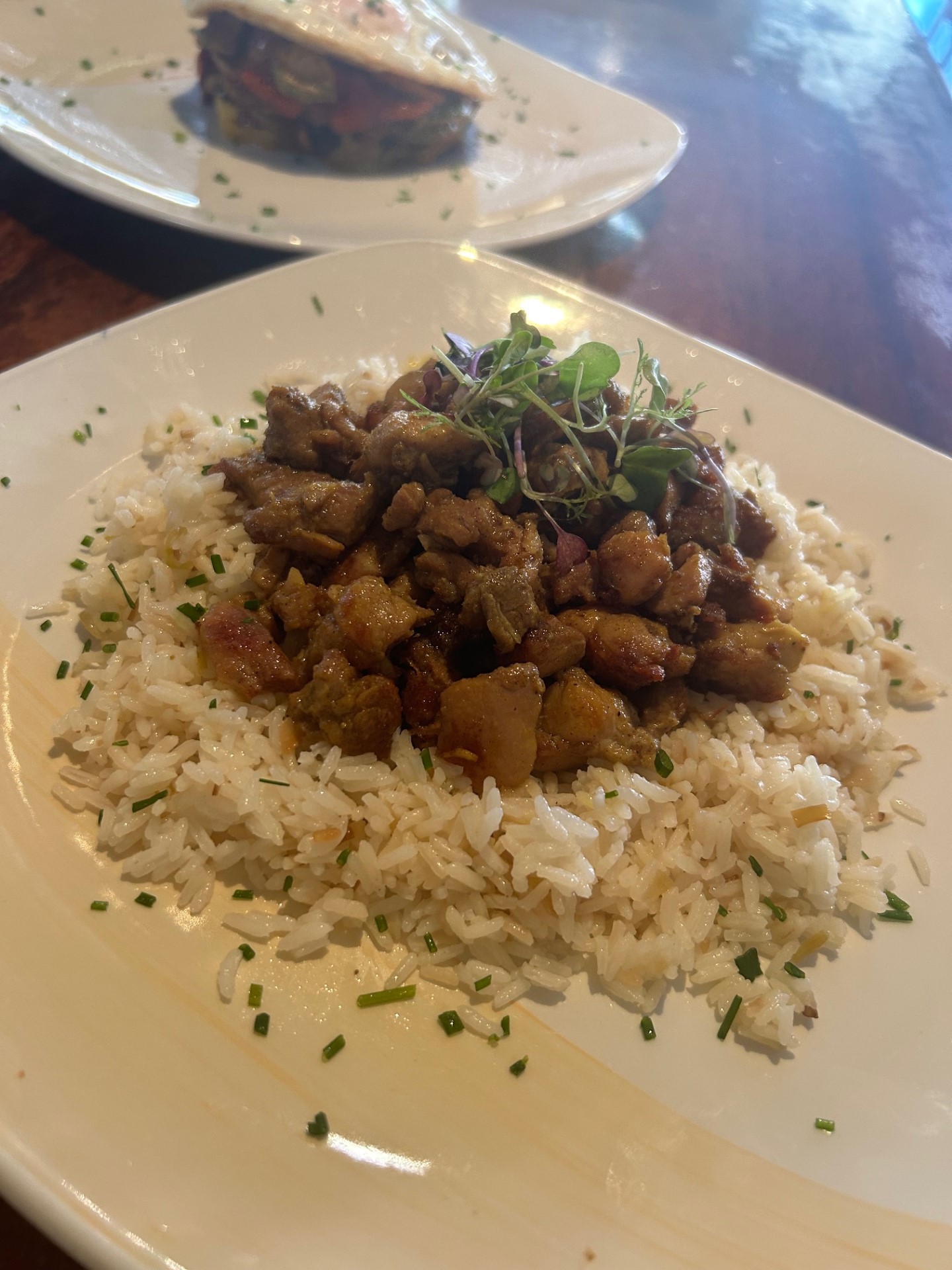 Pollo al Curry con Arroz