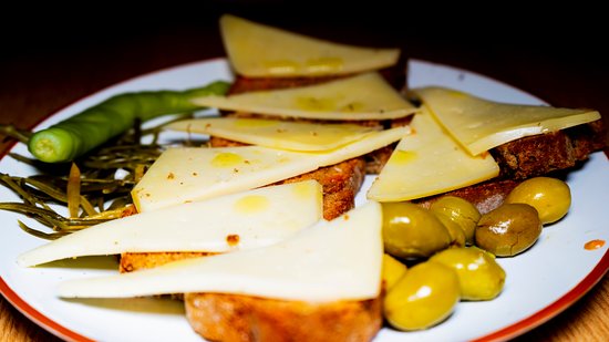 Pa amb oli de Queso Mahonés