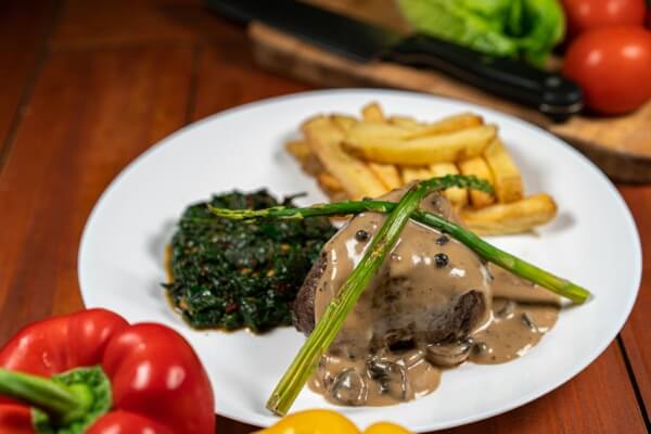 Solomillo de ternera mallorquina