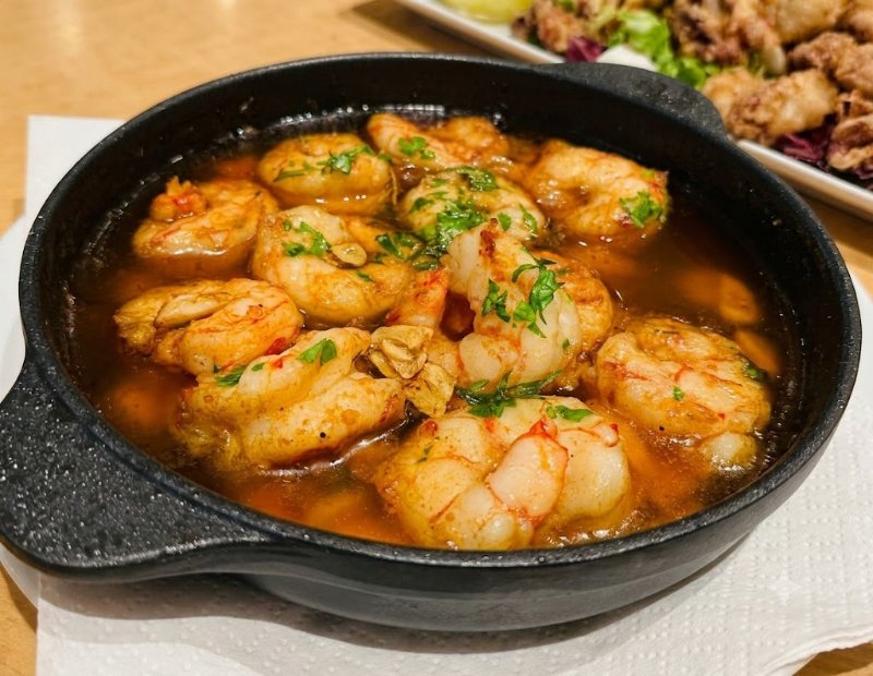 Gambas al ajillo