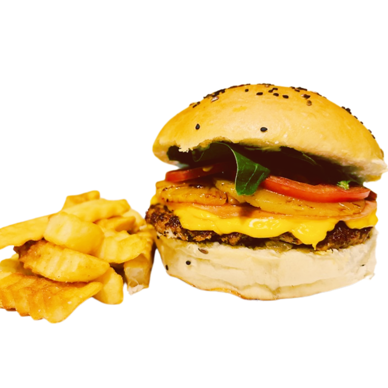 Hamburguesa a tropical