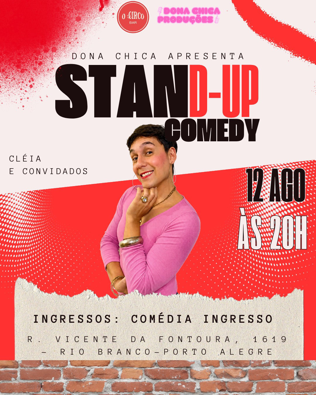 FESTIVAL DE STAND UP com CLÉIA 