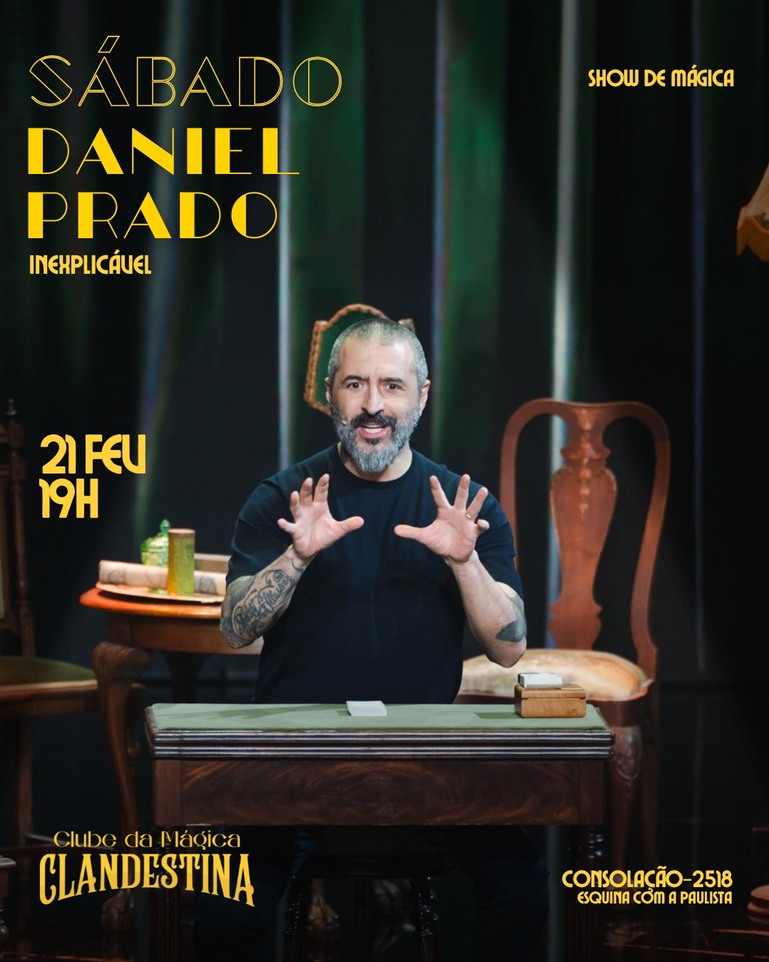 Daniel Prado em Inexplicável