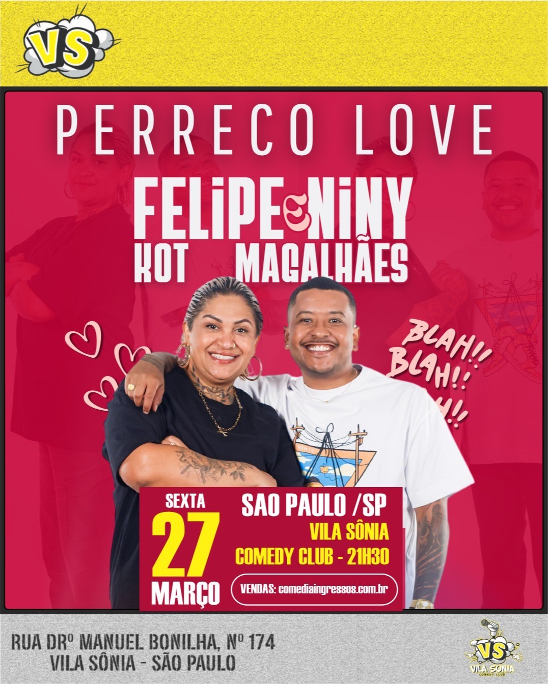 Niny Magalhães & Felipe kot