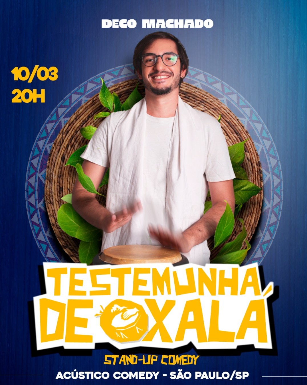 Deco Machado em Testemunha de Oxalá