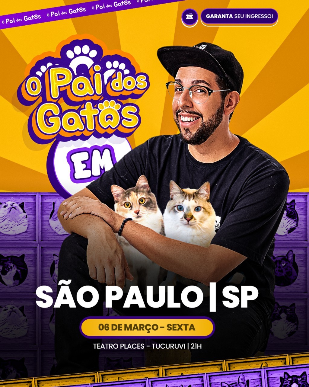 Pai dos Gatos no Teatro Trimais Places