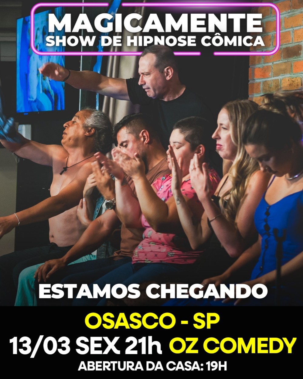 MAGICAMENTE EM OSASCO - STAND UP COMEDY