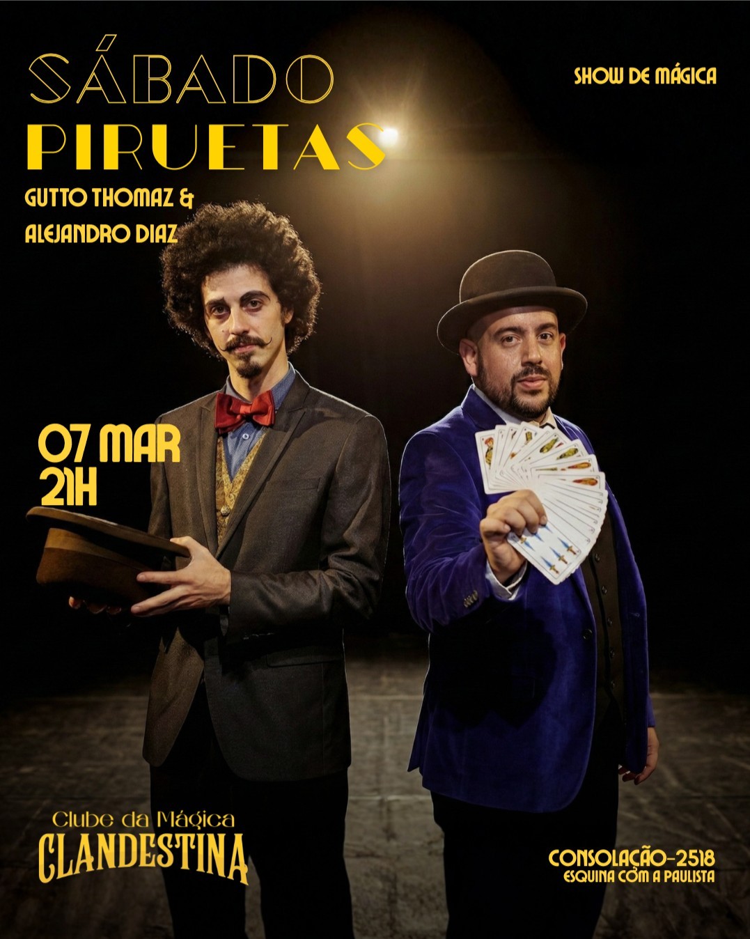 Show de Mágica - Piruetas