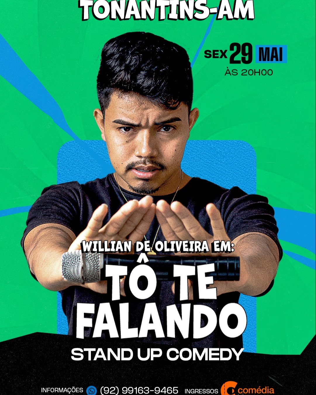 Willian de Oliveira Tô te falando em Tonantins-AM