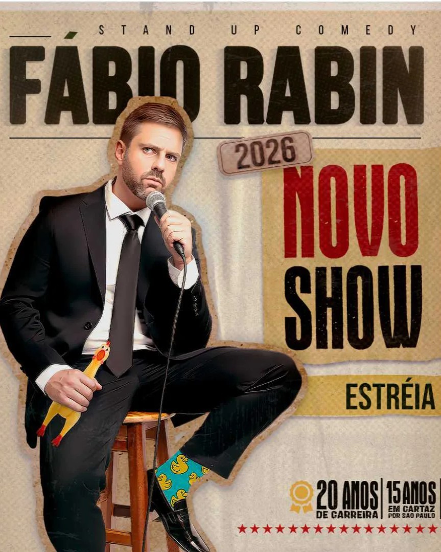 Fábio Rabin em São Bernardo do Campo - Novo Show