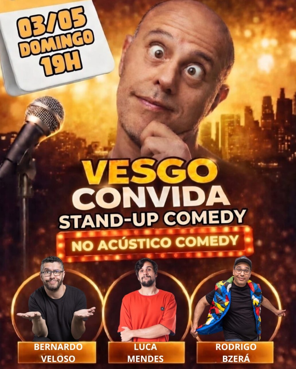 Vesgo Convida - stand up Comedy