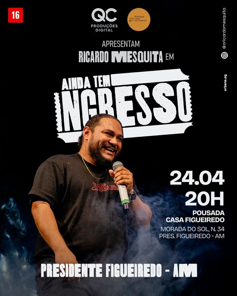 Ricardo Mesquita em Ainda Tem Ingresso