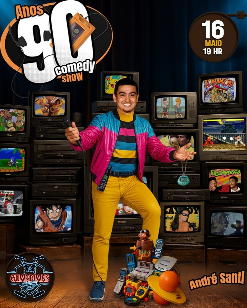 André Santi - Anos 90 Comedy Show em Goiânia