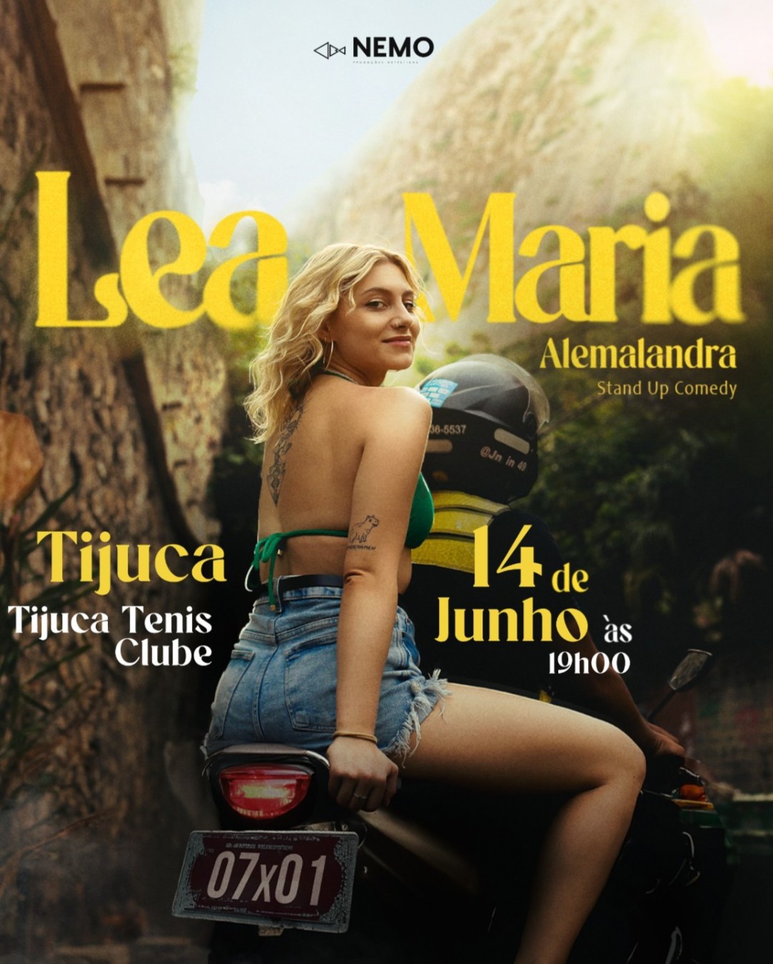 ALEMALANDRA: Lea Maria na Tijuca