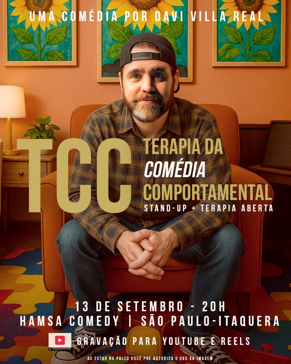 TCC - Terapia da Comédia Comportamental Com Davi Villa Real