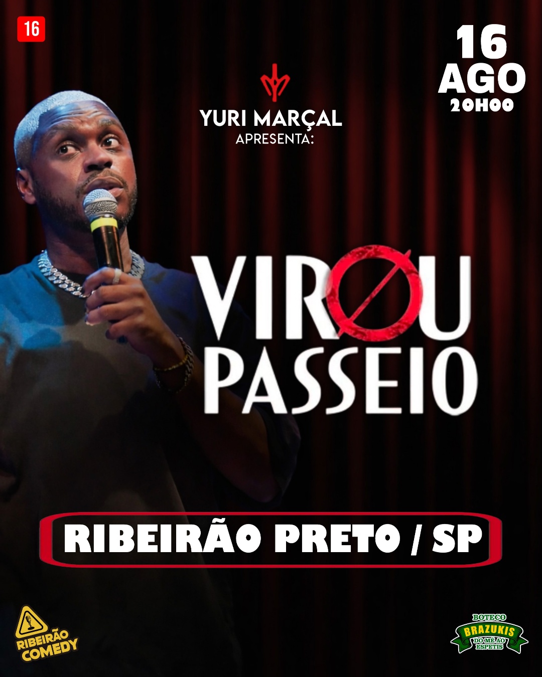 YURI MARÇAL no Ribeirão Comedy