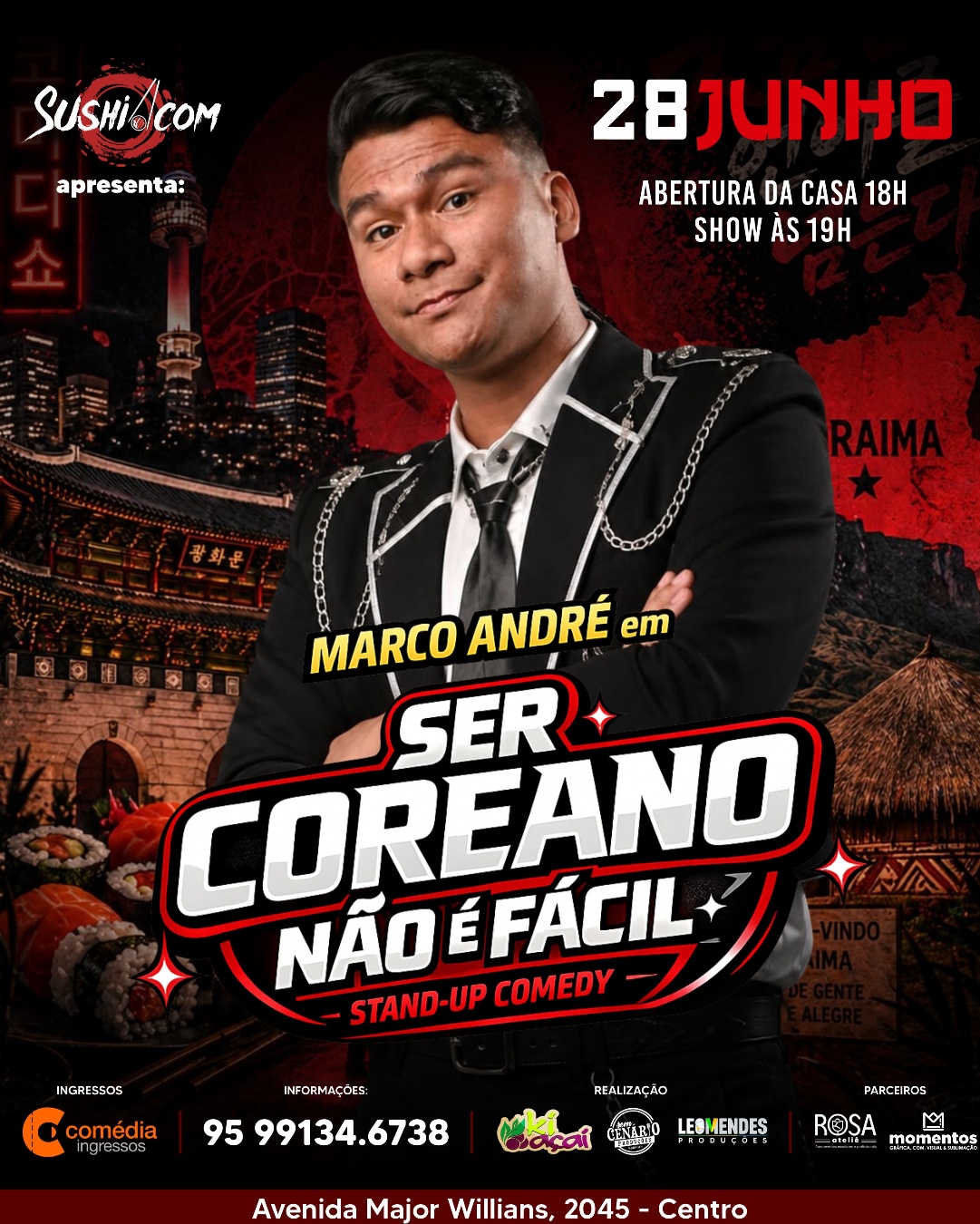 Marco André em Ser Coreano não é fácil