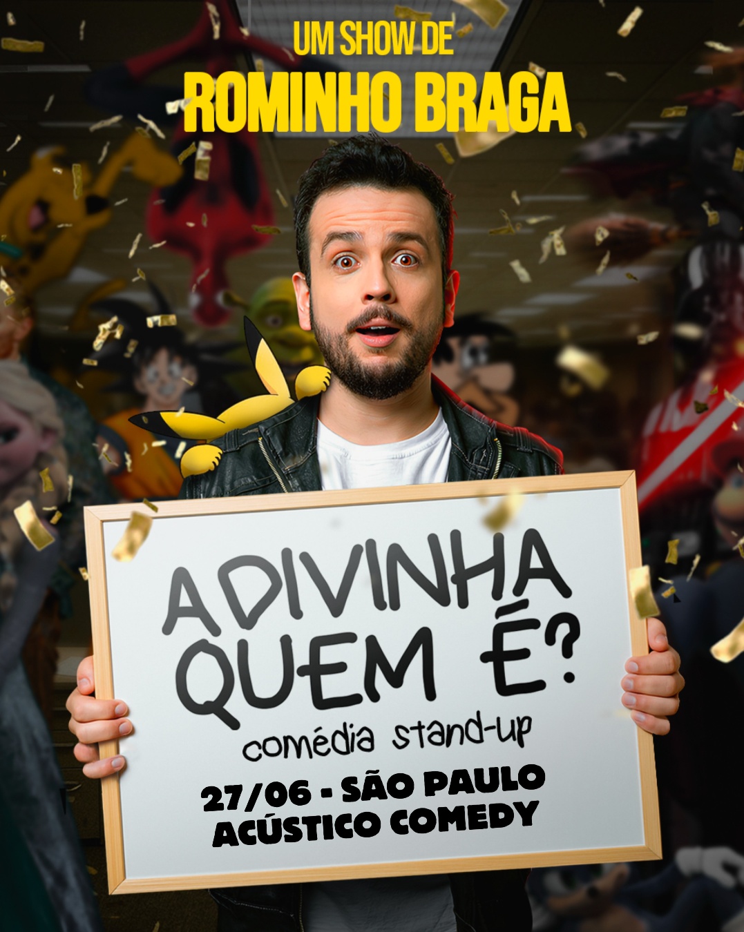 Rominho Braga em Adivinha Quem É? | São Paulo - Acústico Comedy
