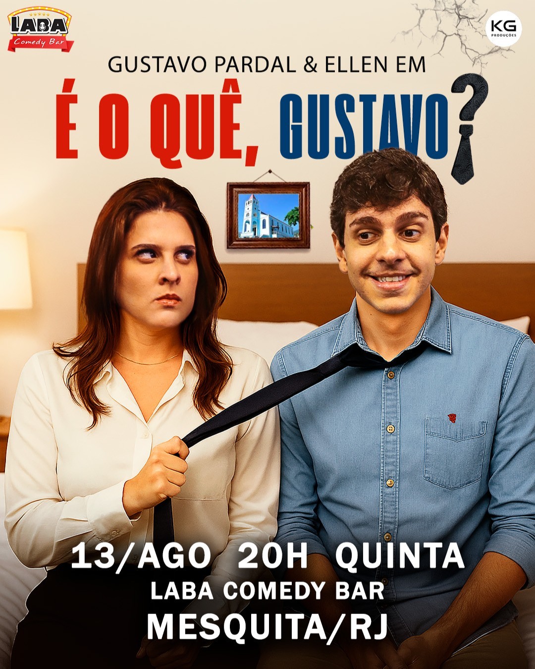 GUSTAVO PARDAL e ELLEN em É O QUÊ, GUSTAVO? na baixada fluminense!
