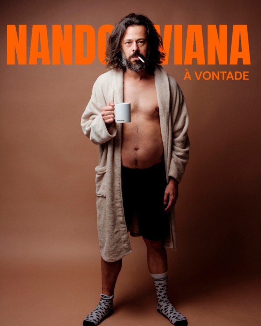 NANDO VIANA À VONTADE EM FORTALEZA