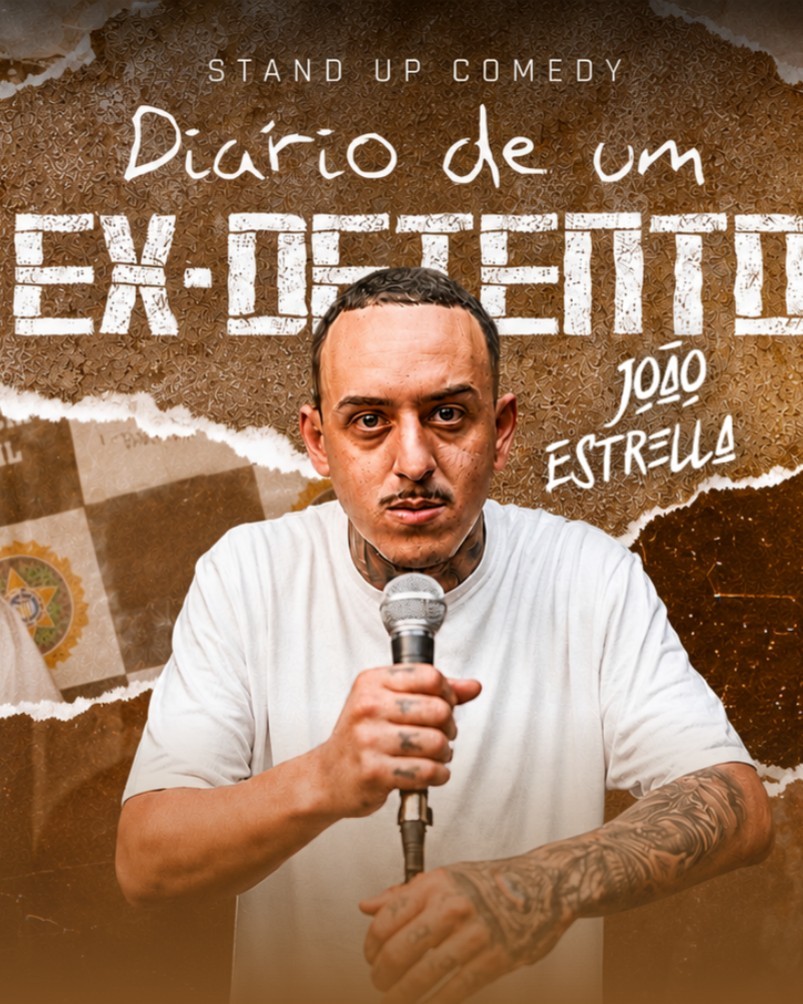 |João Estrella em "Diario de Um Ex Detento"